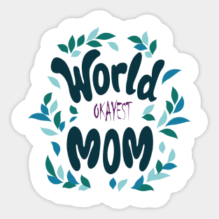 World Mom Sticker